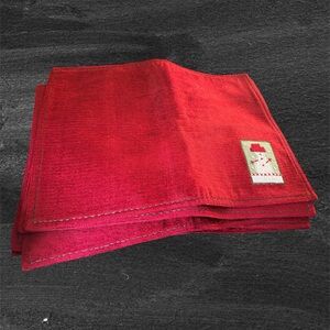 Set of six Christmas placemats